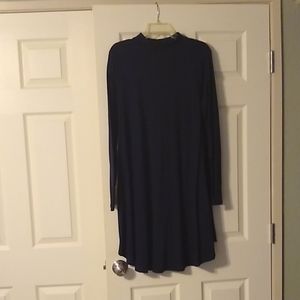 Navy blue casual dress